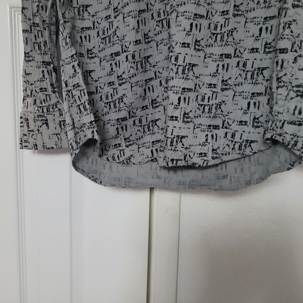 Bonucci gray dress shirt size 38 - Picture 3 of 7